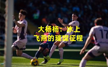 大杨杨：冰上飞燕的璀璨征程